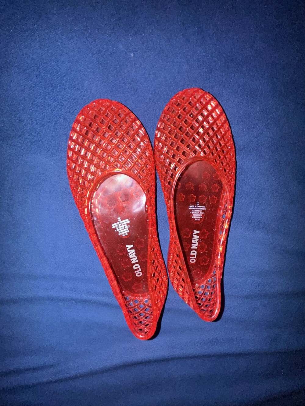 Old Navy |Basket Jelly | Size 13C | Red